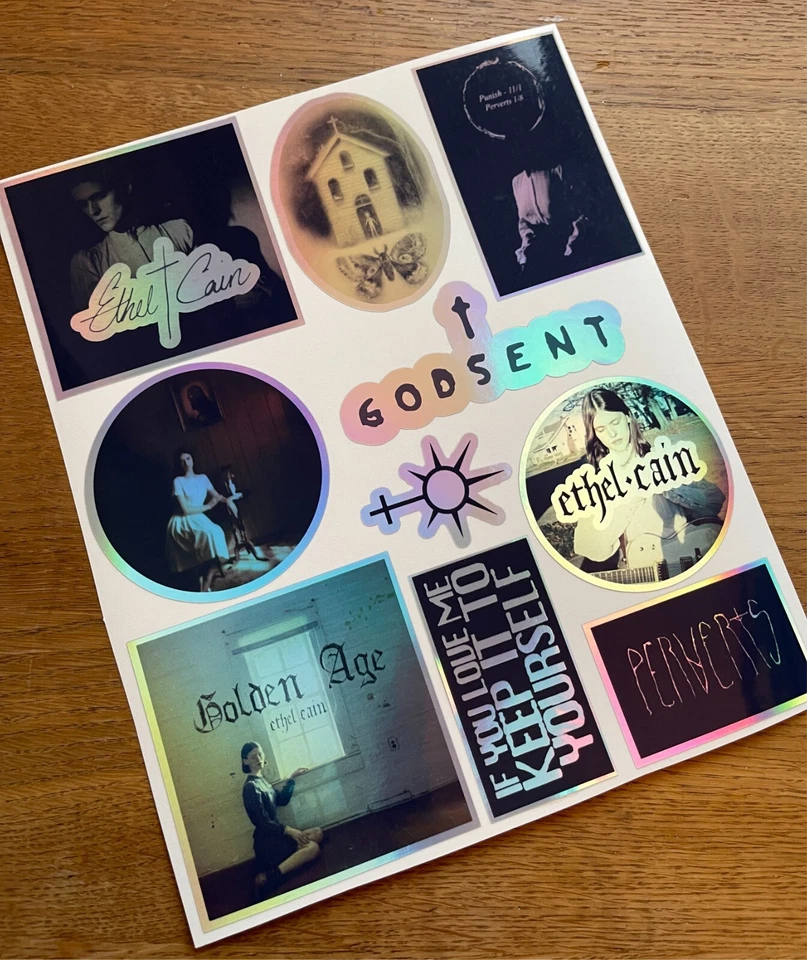 Ethel Cain Stickers Vinyl Decals, Ideal for journals, notebooks & laptops - Image 3 of 3