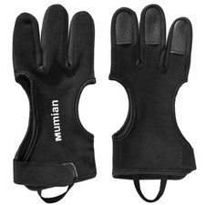 1PC Archery    Leather Three Finger Protector Archery R3P2