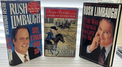 3 Rush Limbaugh See I Told You So The Way Things Ought To Be And Rush Revere