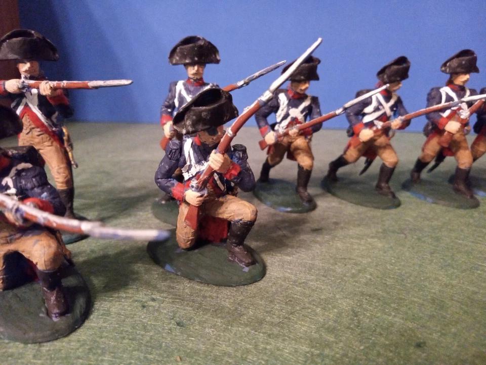 Revelutionary War 1/32 Expeditionary Force 1st Virginia Infantry Painted Plastic - Image 4 of 4
