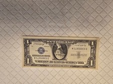 1957 Silver Certificate Blue Seal Dollar Bill