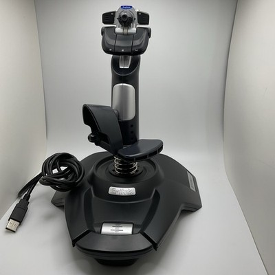 Saitek ST290 Pro USB Wired PC Flight Joystick w/ Trigger, Black/Silver