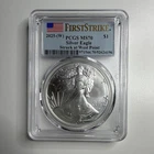 West Point Mint 2025-W American Silver Eagle $1 PCGS MS70 First Strike 1 oz