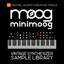 Moog Minimoog Synthesizer Sample Library 2,100 Samples - Instant Access
