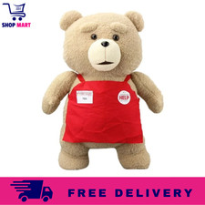 17.7 Ted 2 Movie Teddy Bear w/Apron Plush Soft Stuffed Animals Plush Toy Gift-US