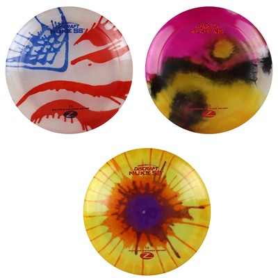 Discraft Disc Golf Z Line Fly Dye Nuke SS Distance Driver 13/5/-3/3 - Choose Ex