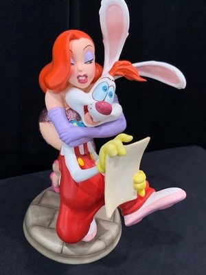 WDCC ''Dear Jessica, How Do I Love Thee?'' Roger & Jessica Rabbit   LE7500 Box COA