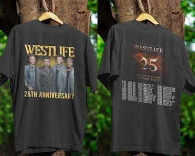 Westlife 25th Anniversary Tour 2026 T-Shirt