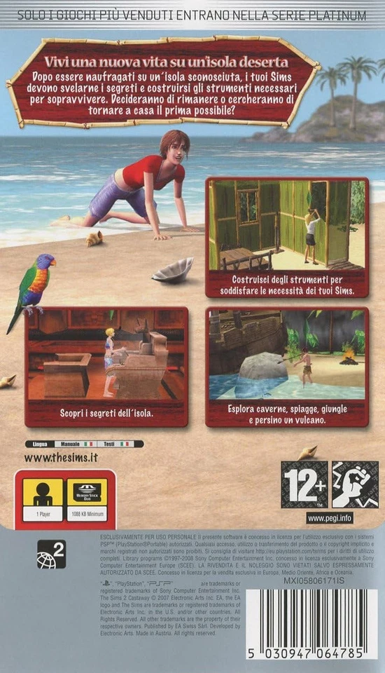The Sims 2 Island PSP (Sony PSP) - Image 2 of 2