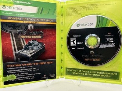 World of Tanks: Xbox 360 Edition (Xbox 360, 2014) CIB | Complete World of Tanks: Xbox 360 Edition (Xbox 360, 2014) CIB | Complete