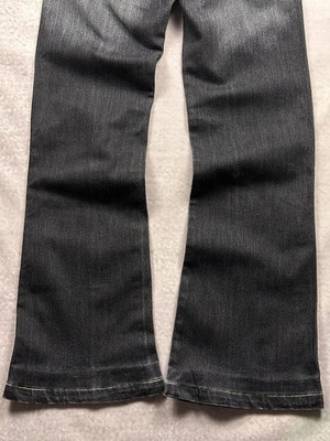 Archive Y2K LGB If Six Was Nine Style Flared Black Denim Jeans