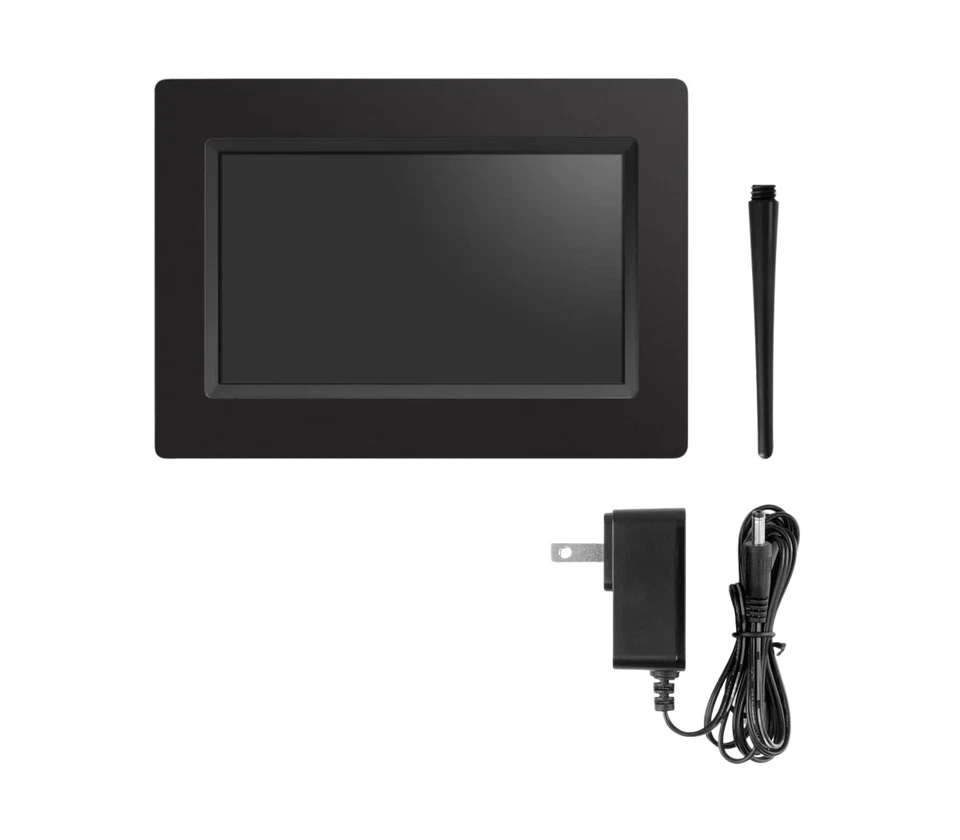 Aluratek Digital Photo Frame with auto slideshow 7" Screen - Image 4 of 4