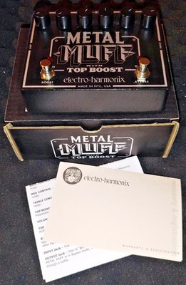 Electro Harmonix Metal Muff/ Top Boost Pedal