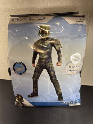 Halo Master Chief Child Medium LG 10-12 Disguise Halloween Costume Cosplay