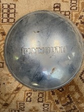 1946-1949 Plymouth Deluxe Dog Dish Hubcap Oem Vintage 10 Mopar Center Cap