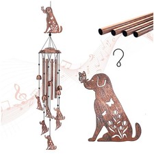Dog Wind Chimes Outdoor Dog Gifts for Women/Men/Mom/Grandma/Wife/Friends Birt...