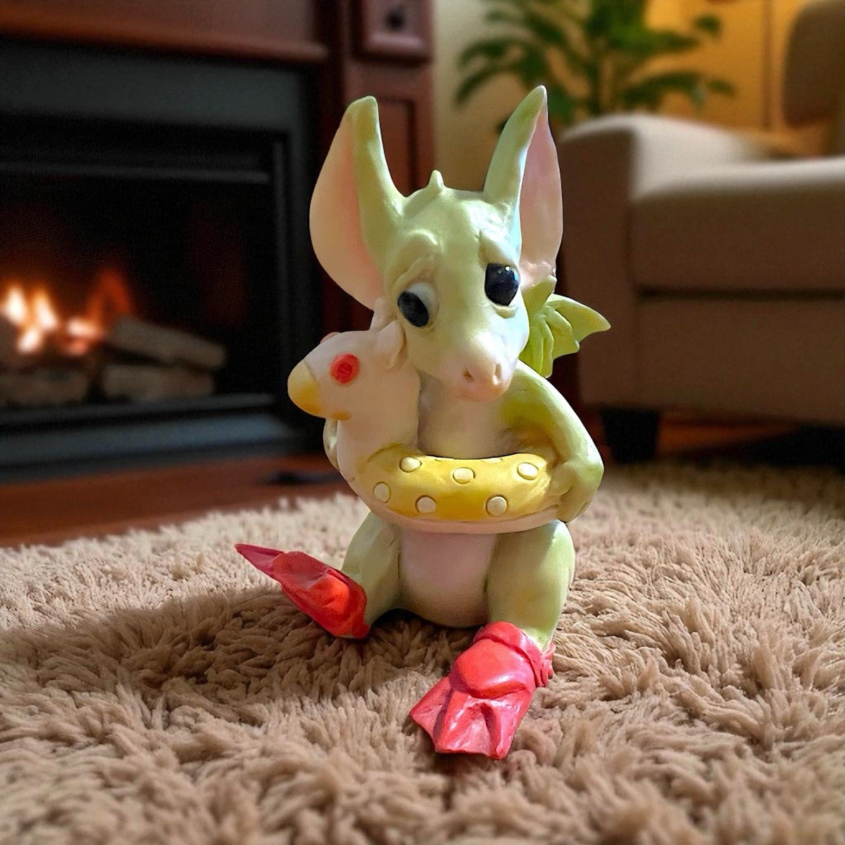 Vtg The Whimsical World of Pocket Dragons 4” 