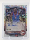 BOOPIE MILLER 2025-26 BOWMAN CHROME U 1ST SPECKLE REFRACTOR AUTO /299 Q1557