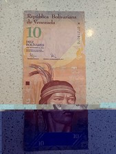 Venezuela 10 Bolivares Banknote 2009 Uncirculated Bill