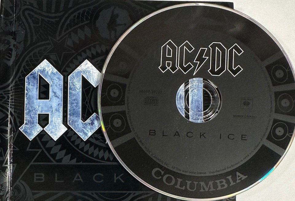 AC/DC - Black Ice (CD Digibook/Book Cover 2008 Columbia) Near MINT ...