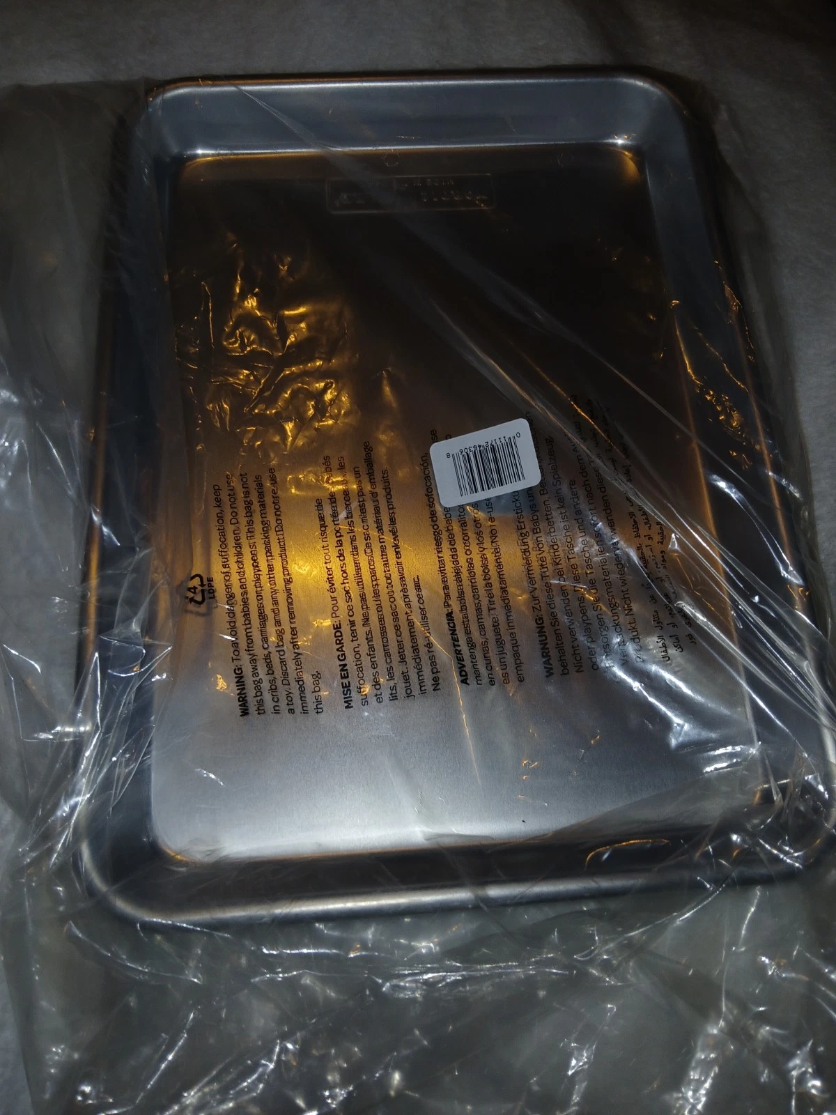 Nordic Ware Naturals Quater Sheet Pan 2pk Never Rust/Aluminum
Opens in a new window or tab