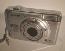 Fujifilm Digital Camera FinePix A820 8.3MP Silver Tested 4x Zoom Parts or Repair