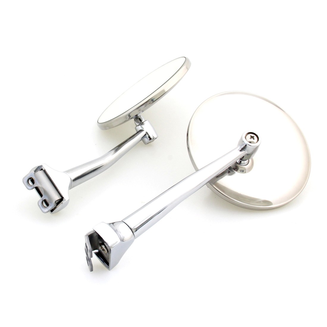 PAIR CHROME MIRROR  LH/RH PAIR NEW FOR ROLLS ROYCE PHANTOM I II III