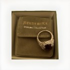 Judith Ripka Sterling Silver Ring,Size 8 , Amethyst & Diamonique CZ , New   — photo 1
