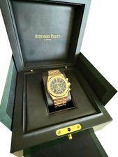 Audemars Piguet Royal Oak Chronograph Rose Gold Black Dial 26320OR.OO.1220OR.01 4