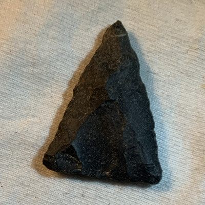 Small Handmade Stone Arrowhead / Projectile Point Artifact - Native American US