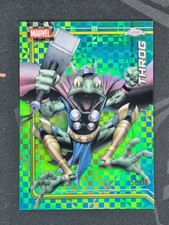 2026 Topps Chrome Marvel #178 THROG Green X-Fractor /99