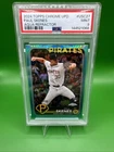 2024 topps chrome UPD Paul Skenes RC Aqua Refractor /199 PSA 9
