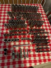 Craftsman 195pc. Socket Set. Sae/Metric. 6/8/12pt. Deep/shallow, etc. USA made