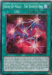 Rank-Up-Magic - The Seventh One MP15-EN033 Secret Rare Englisch Excellent 1st