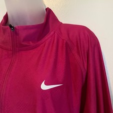 Nike Dri-FIT ADV Women Pink Quarter Zip Long ...