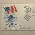 US FDC 4¢ stamp SC #1153 50 STAR AMERICAN FLAG 1960 addressed Artmaster. — photo 2
