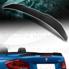 W-POWER CARBON STYLE TRUNK SPOILER FIT 15-21 BMW 220i 230i M240i CONVERTIBLE F23