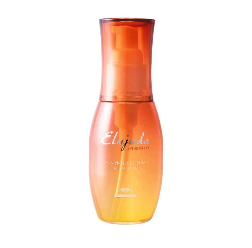 Milbon Elujuda Sun Protect Serum 120ml UV Hair Treatment Leave-in Oil Japan