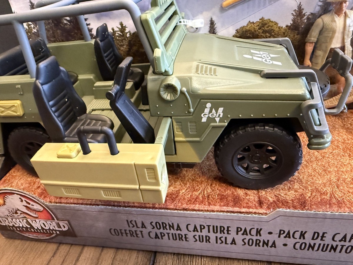 ジュラシック・ワールド アイラ・ソルナ キャプチャー パック ローランド・テンボ Jurassic World Legacy Collection Isla Sorna Capture Pack for sale