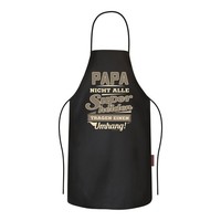 "GrillschüRze Schwarz \"Papa Superhelden\" KochschüRze SchüRze"