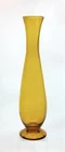 Blenko Handmade Glass 5715 Tall Vase in Gold Wayne Husted 1950’s Design