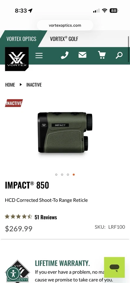 Vortex Rangefinder - Image 2 of 2