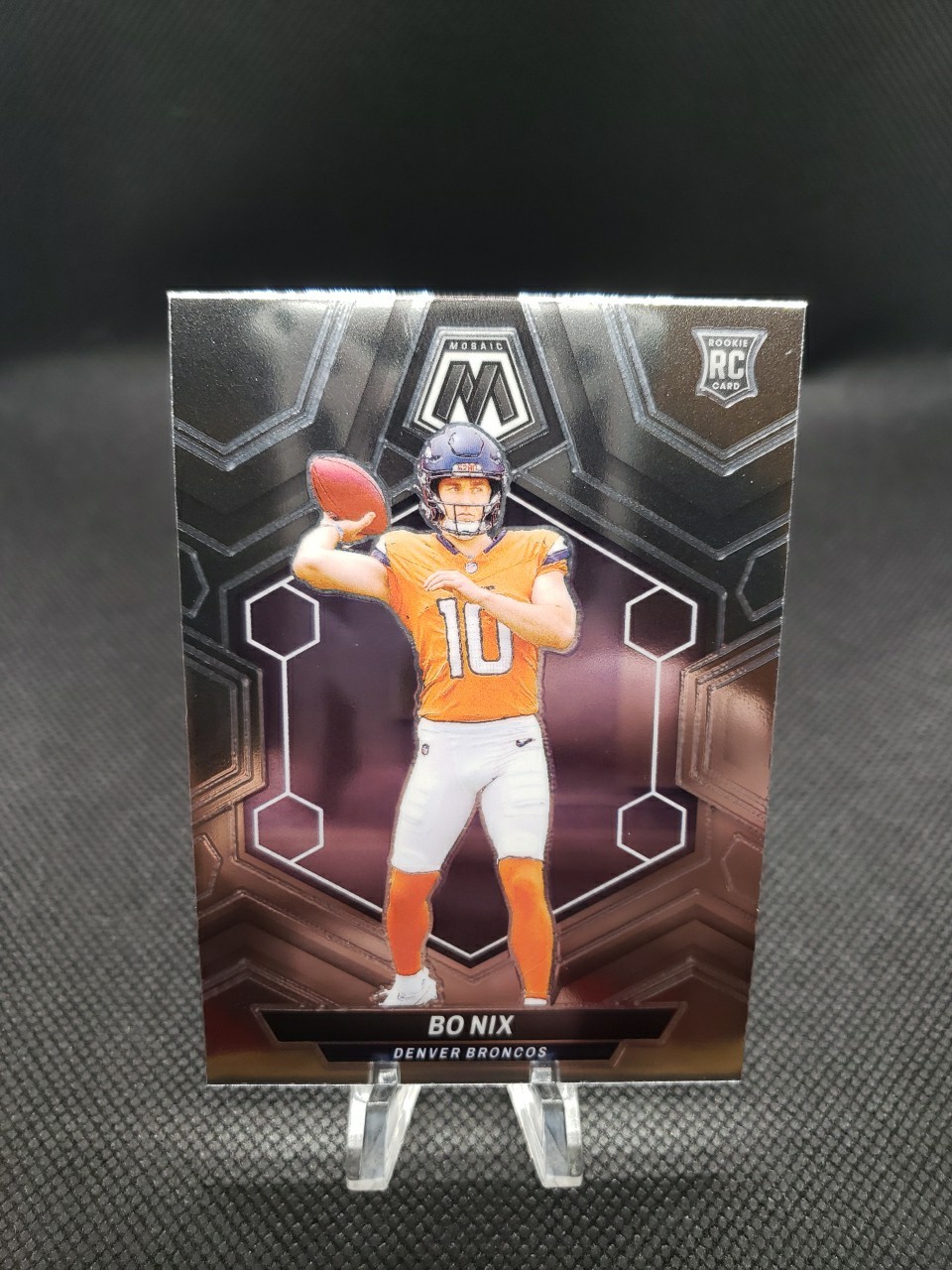 2024 Panini Mosaic Bo Nix RC Broncos #312