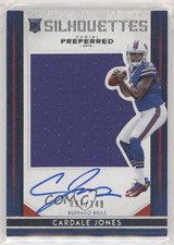 2016 Panini Preferred Rookie Silhouettes 97/149 Cardale Jones #72 Auto s3g