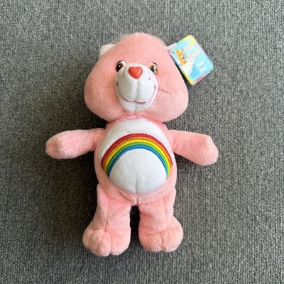 Vintage Care Bears - Cheer Bear 8'' Plush 2002 New with Tags A9