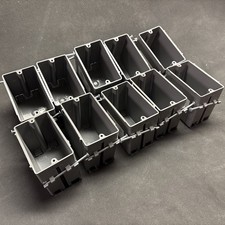 10 PACK- Gardner Bender 20.3 cu In 1-Gang New Work Electrical Switch/Outlet Box