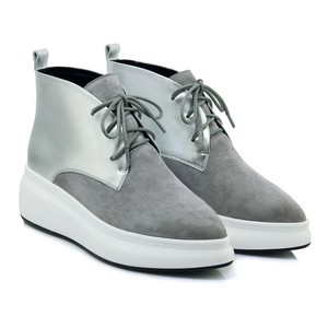 Women S Pointy Toe Creeper Lace Up Suede Comfort Shoes Casuals