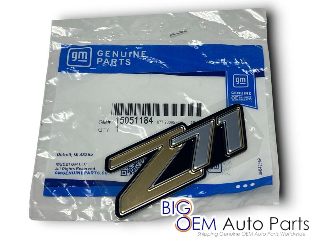 シボレー タホ GM純正 トノカバー 97 TAHOE 00-06 Chevrolet Suburban Tahoe Z71 Side or Rear nameplate Emblem