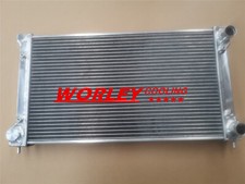 837 Aluminum Radiator For Vw Golf Mk1 Mk2 Gtiscirocco 1.6 1.8 8v Manual 81-91