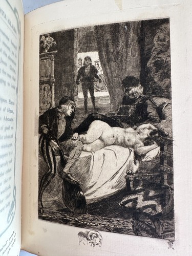 The Well of Santa Clara-Anatole France-1903-#48/500 copies-M. van Maele etchings - Picture 13 of 18